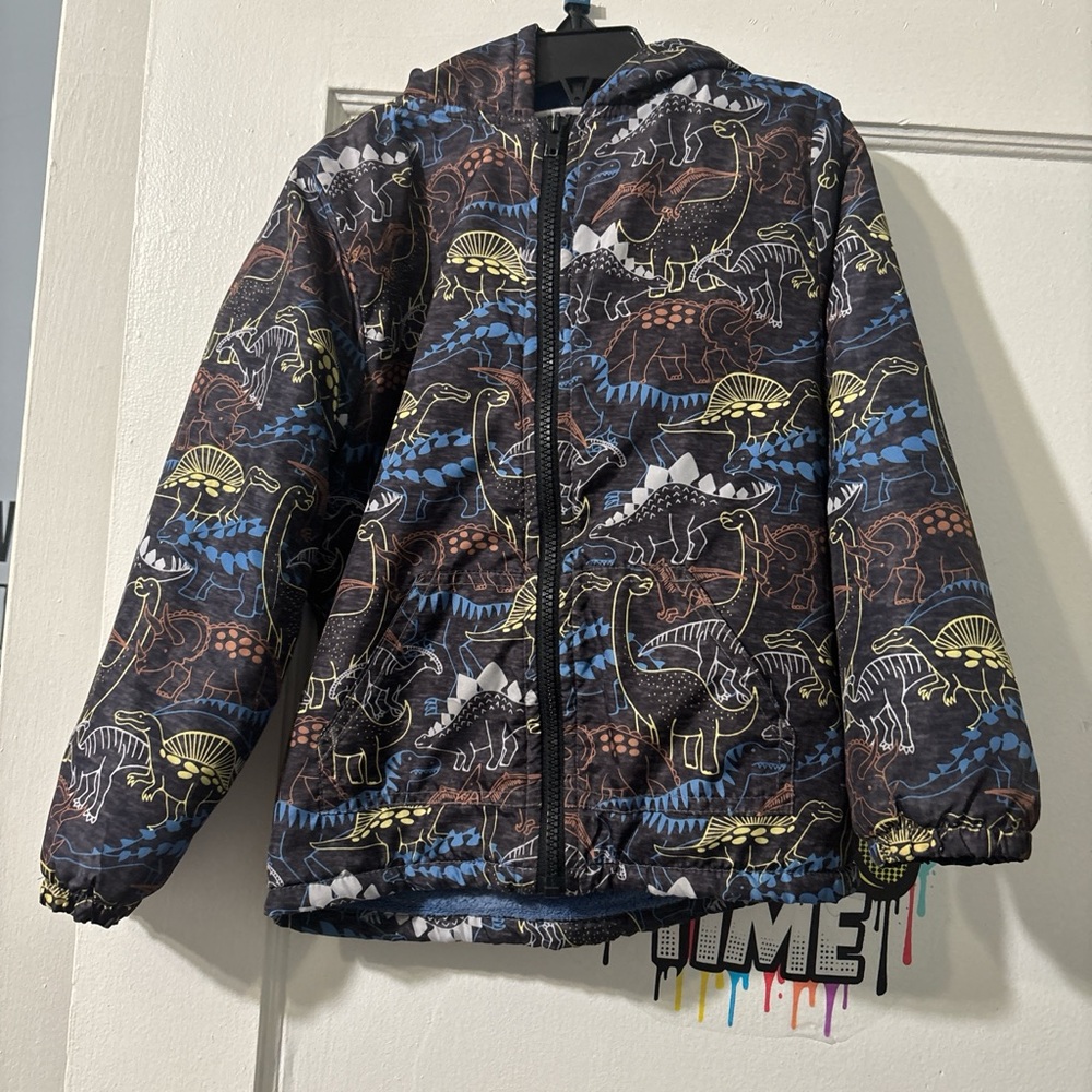 Dinosaur Print Kids Jacket
